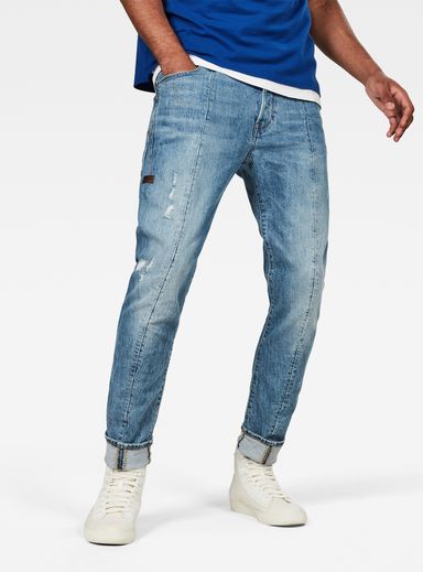 Lanc 3D Straight Tapered Jeans